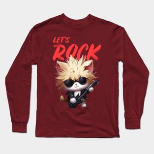 Kitten Rock Long Sleeve T-Shirt